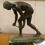 354 6474 Skulptur/brons